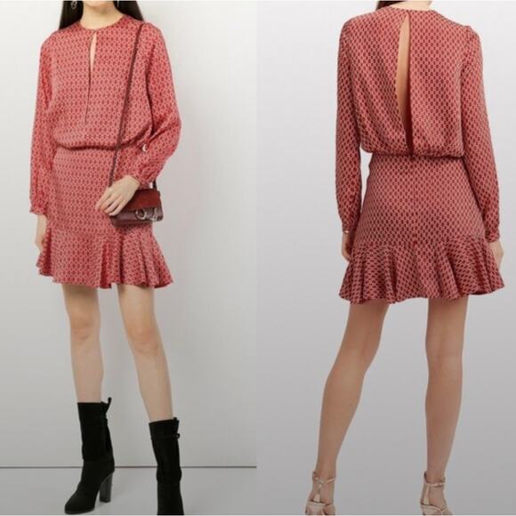 Alexis Coretti Mini Dress in Rouge Rolo Size XS $495 - Picture 2 of 6
